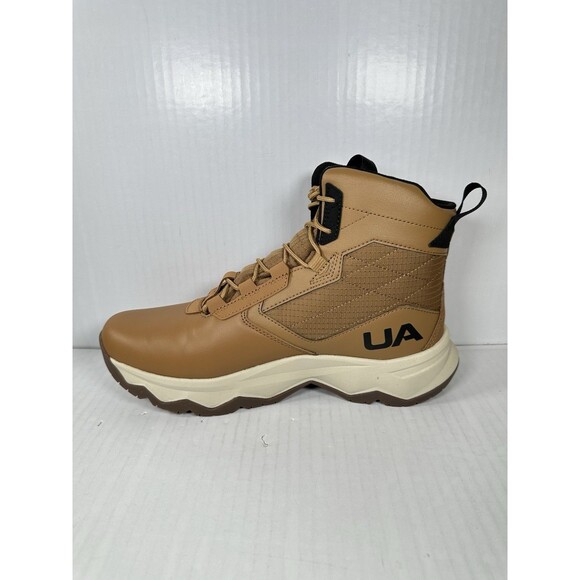Under Armour Mens Stellar G2 Boots Size 10.5 Tactical Hiking Traction Brown main image 5